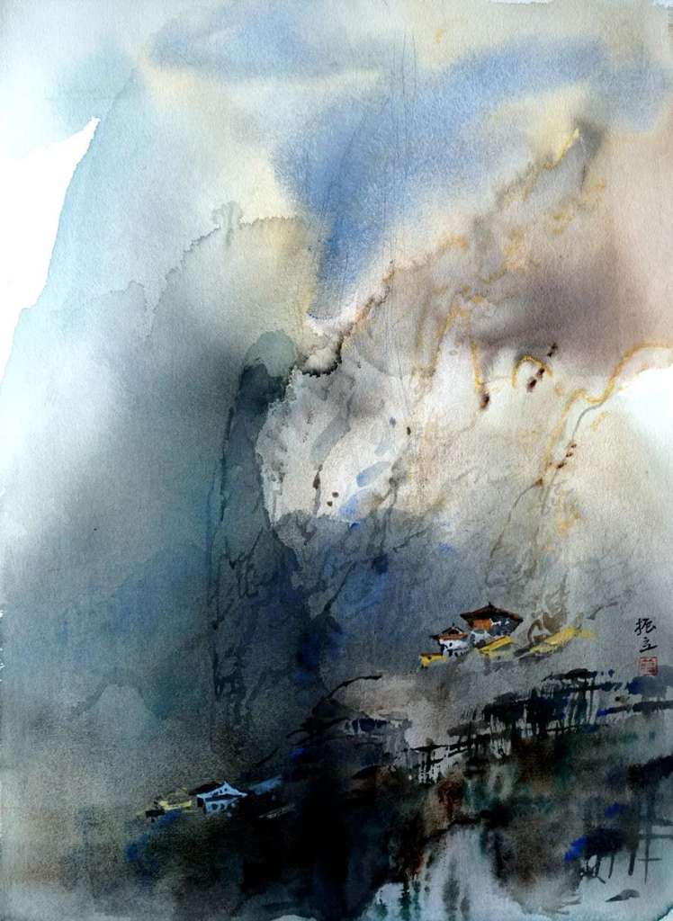 东南艺术馆蒋振立水彩艺术网络展